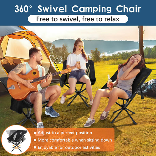 360° Swivel Camping Chairs