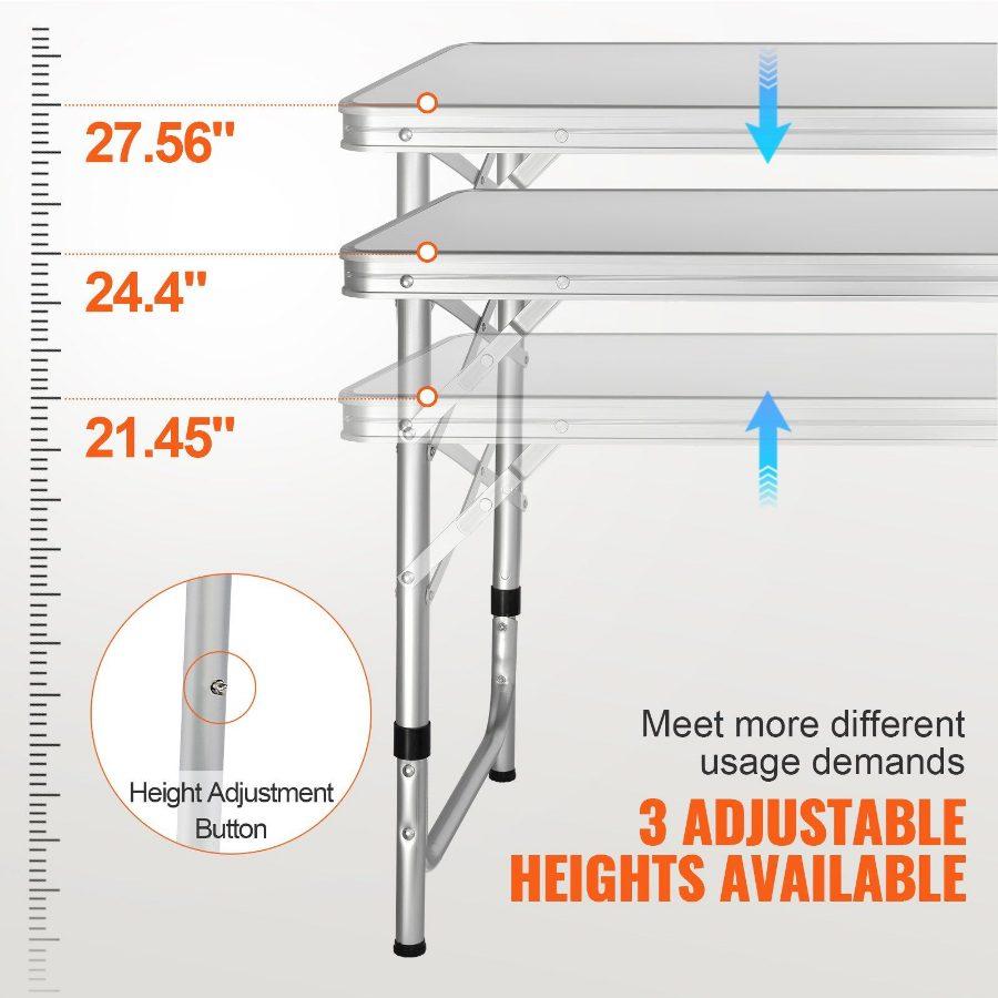 Quick set-up Folding Camping Table