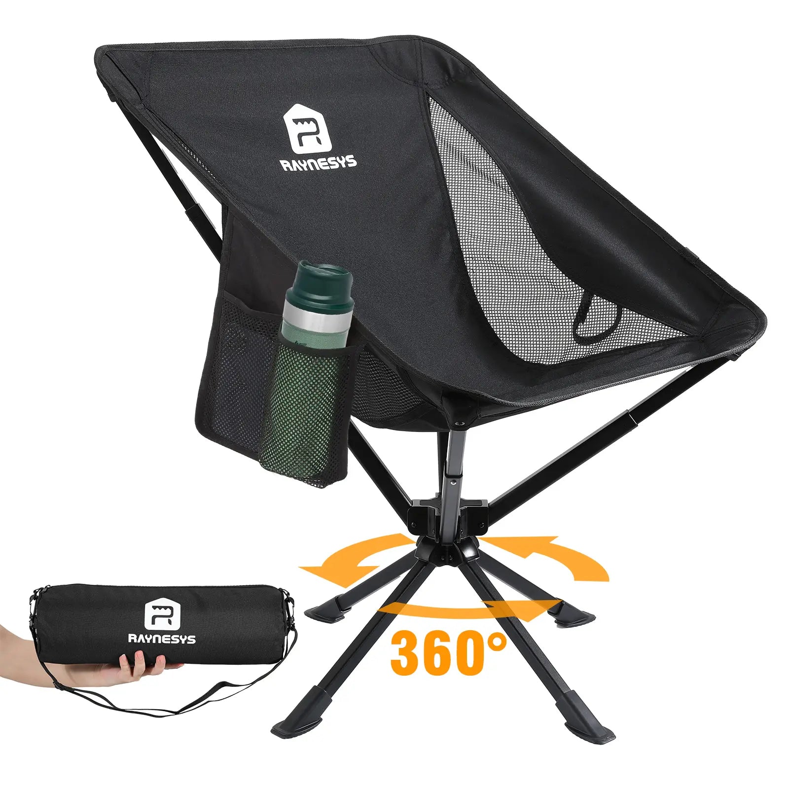360° Swivel Camping Chairs